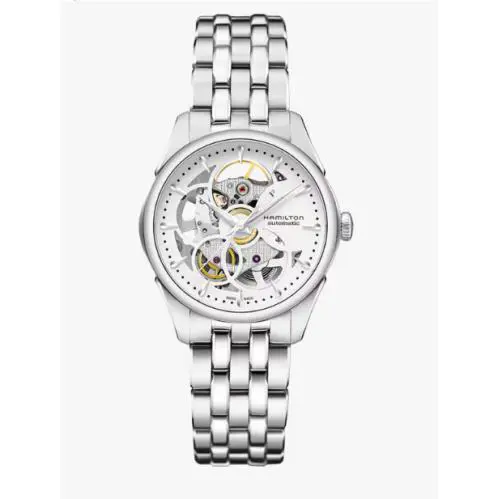 Hamilton Jazzmaster Skeleton White Dial Automatic 36mmWomen`s Watch H32405111