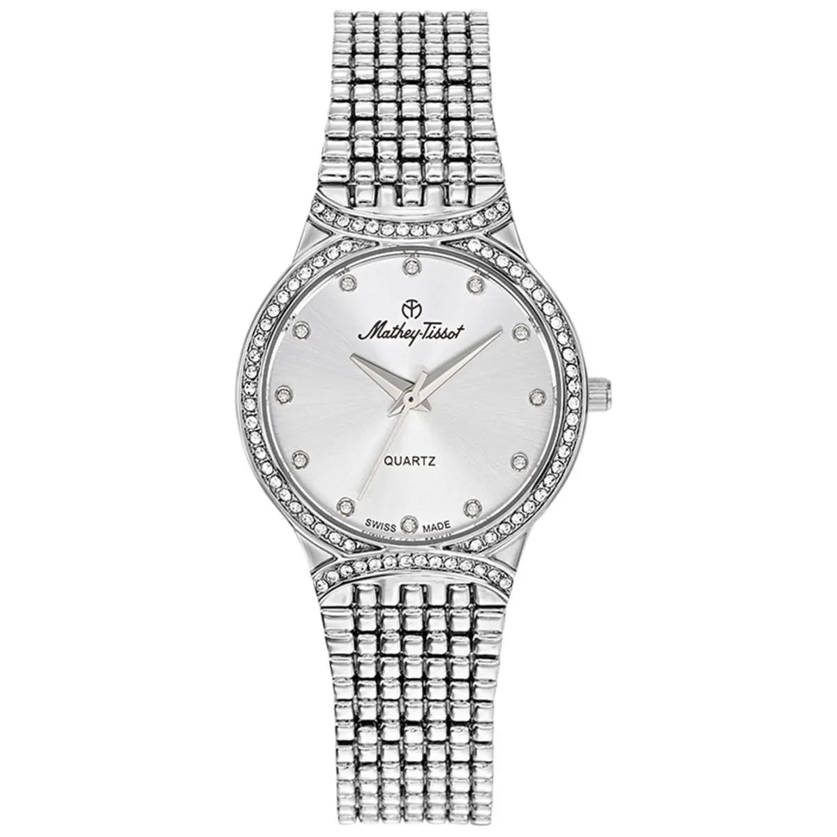 Mathey Tissot Women`s Classic Silver Dial Watch - D2681AI