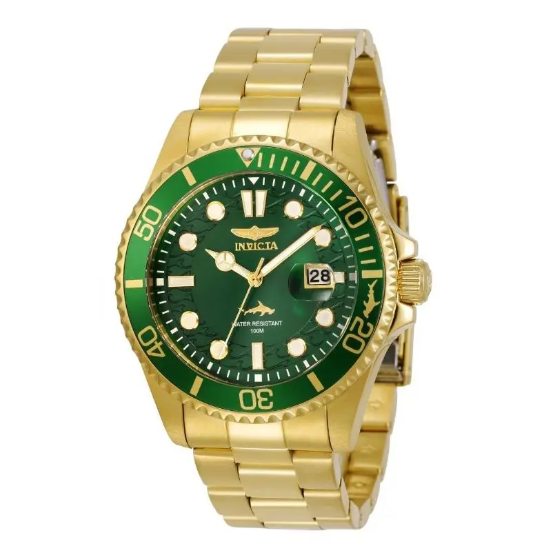 30027 - Invicta Pro Diver Men`s Watch - 43mm Gold