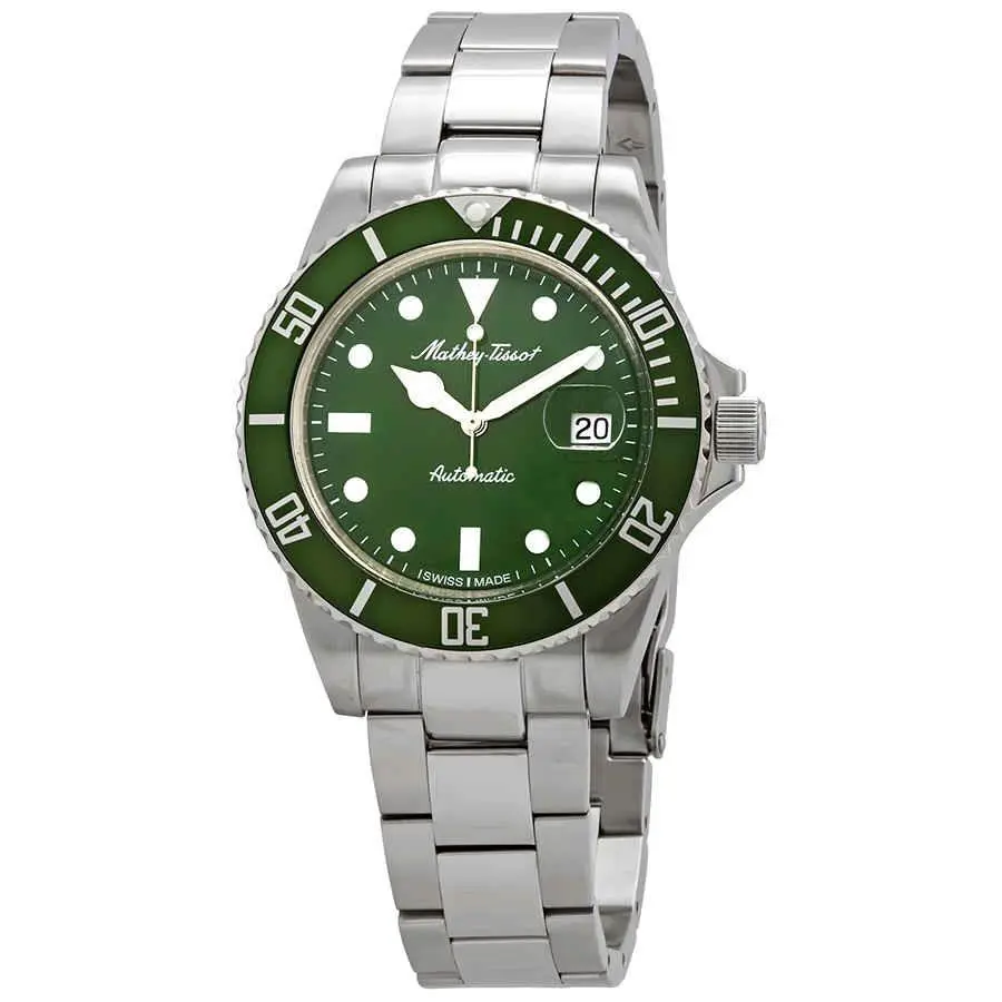 Mathey-tissot Mathey Vintage Automatic Green Hulk Dial Men`s Watch H9010ATV