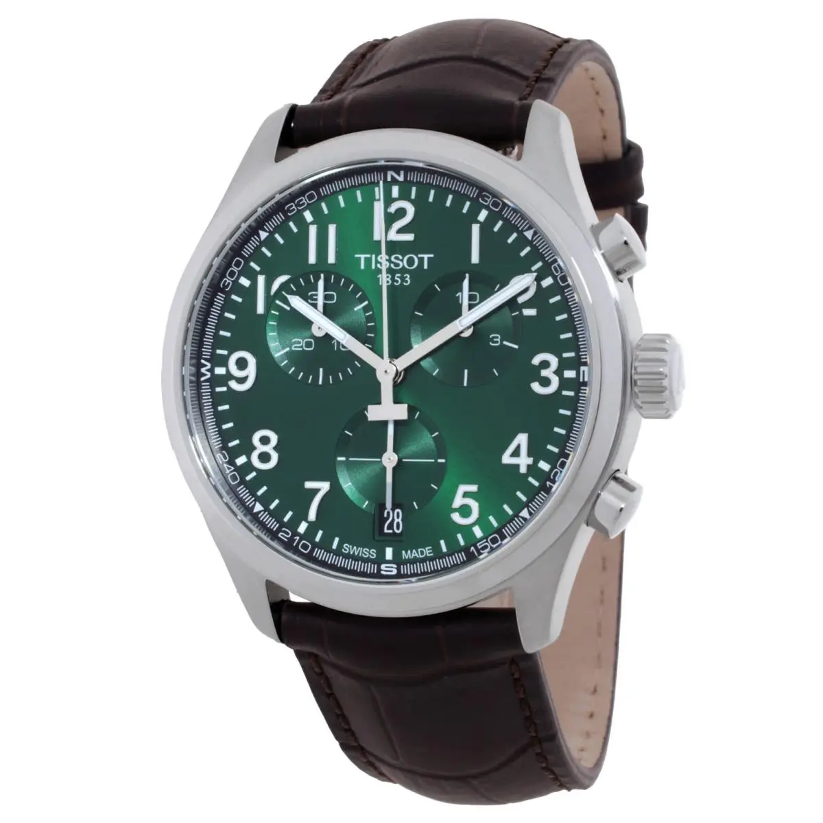 Tissot Chrono L Quartz Green Dial Men`s Watch T1164171609200