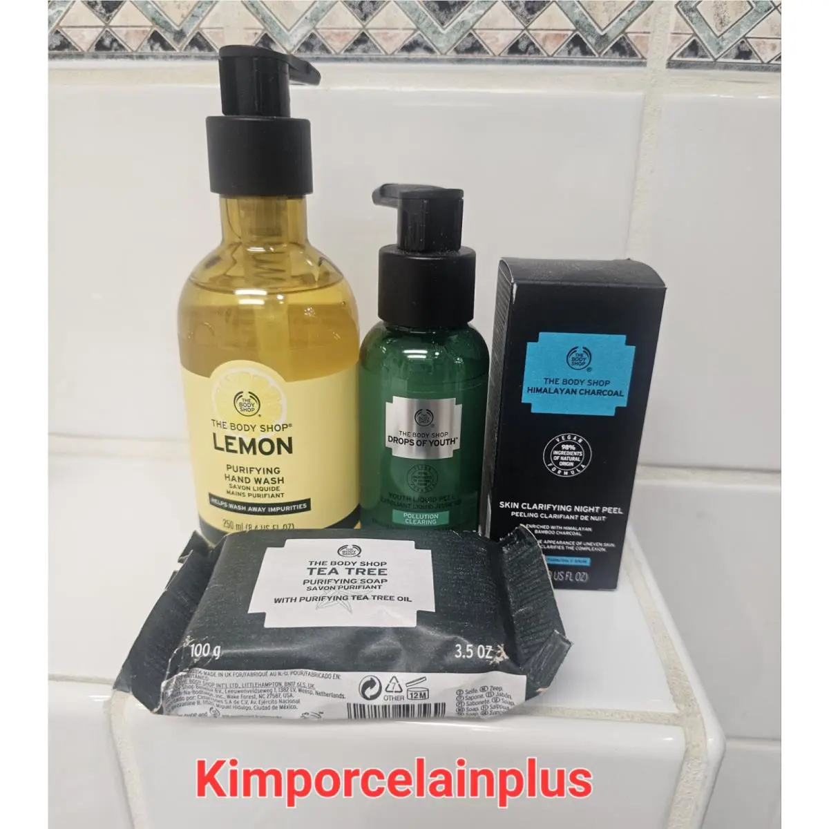 The Body Shop Mix Match Drop Of Youth Himalayan Charcoal Tea Tree Soap Lemon by THE BODY SHOP