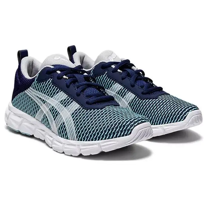 Asics Gel-quantum 1024A053-400 Sneakers Kids 7 Smoke Blue Running Shoes GBNC397