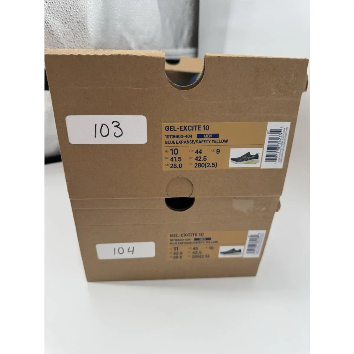 Asics shoes - ASICS GEL-Excite 10 - 1011B600-404 - Blue 2