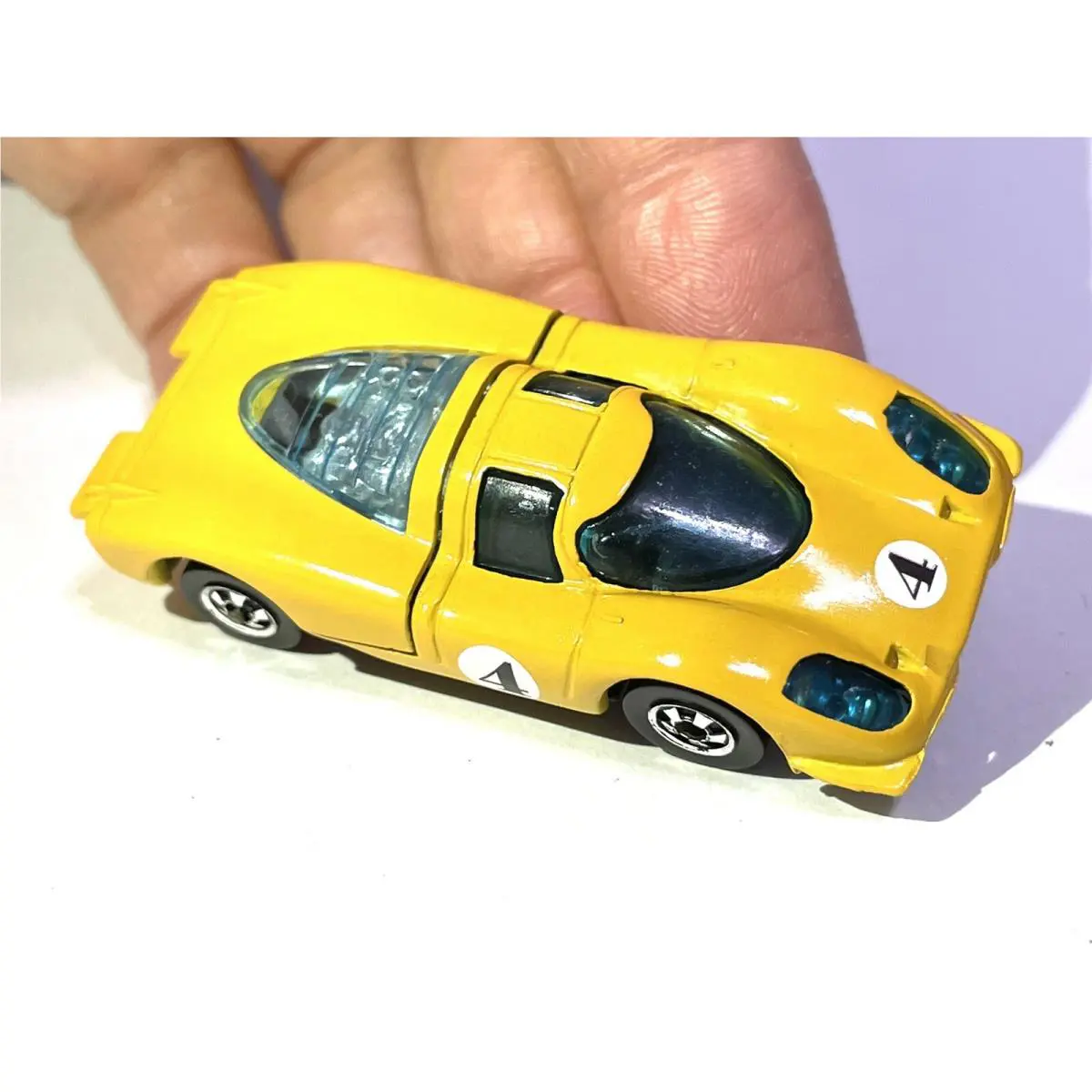 Custom Made Redline Hot Wheels Porsche P- 917 Flying Colors 1969 Race Yellow