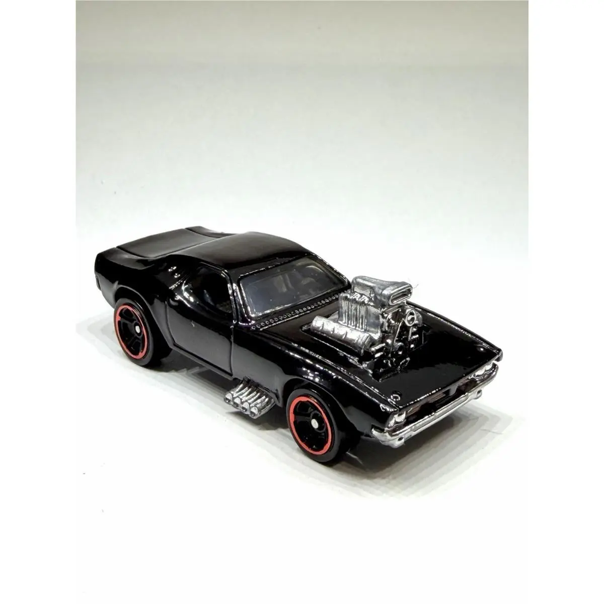 Hot Wheels Custom Made Redline Rodger Dodger Black Diecast 1/64 Car