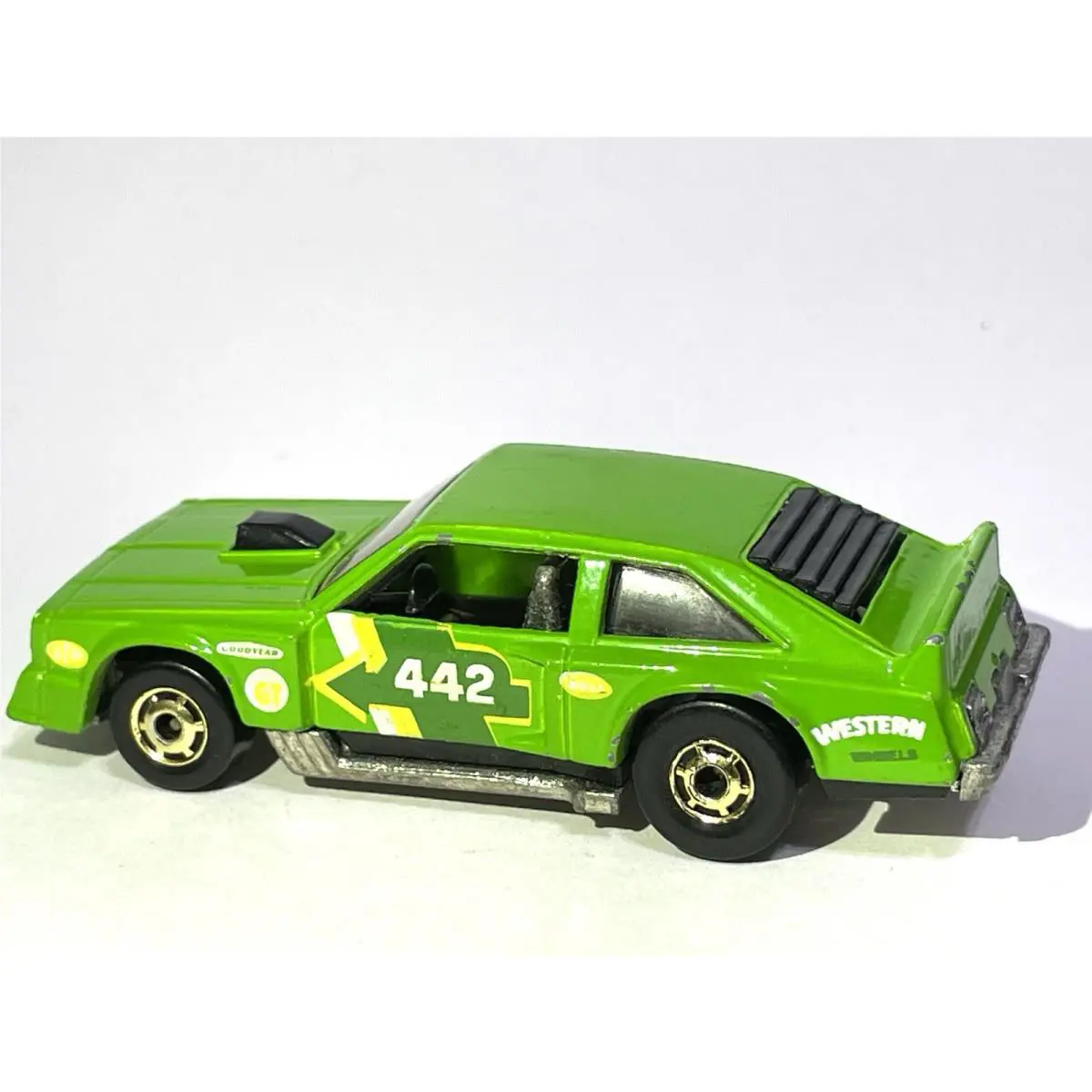 Hot Wheels Flat Out 442 Light Green 1984 Vintage Ultra Rare
