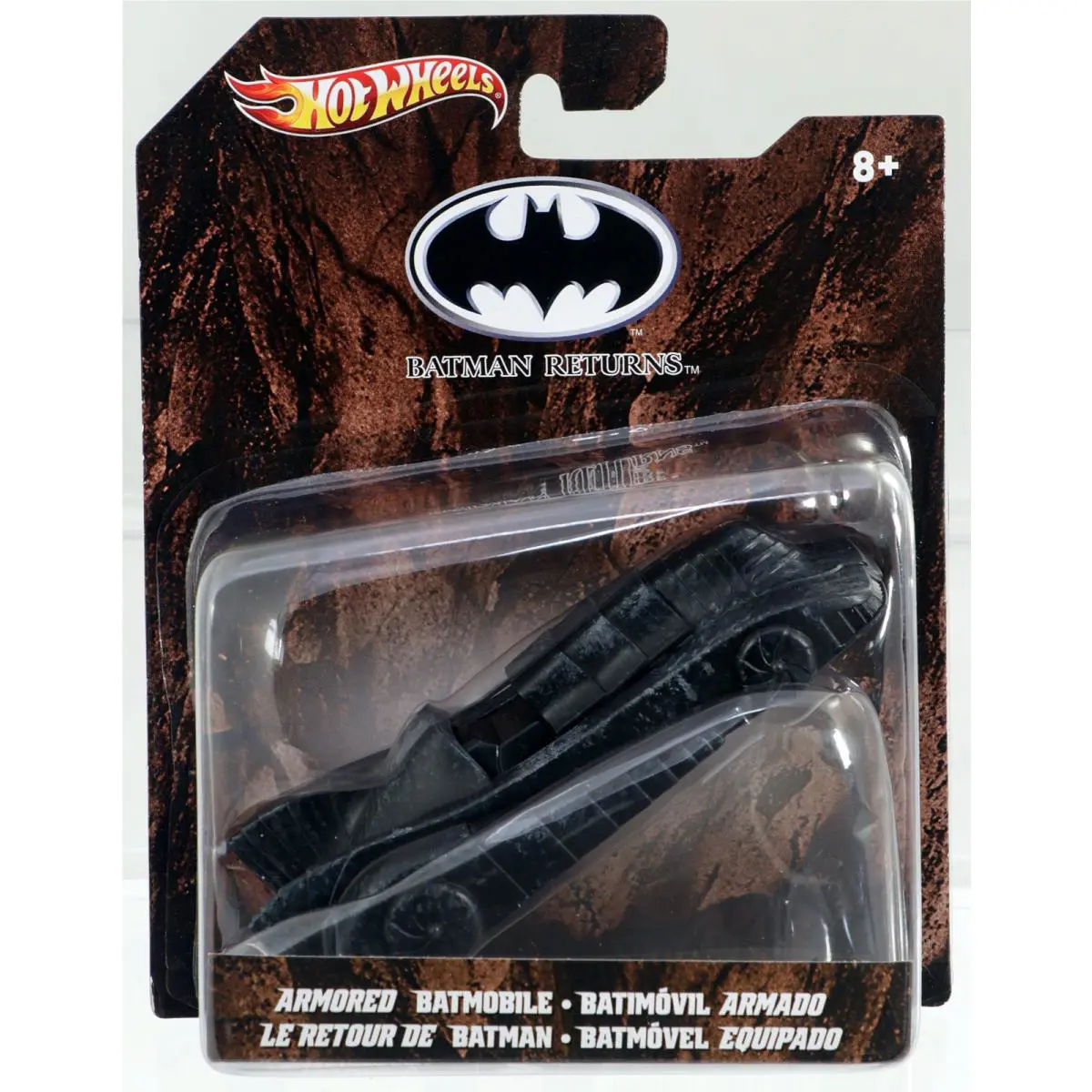 Hot Wheels Batman Returns Armored Batmobile - X4040 Nrfp 2011 Matte Black 1:50