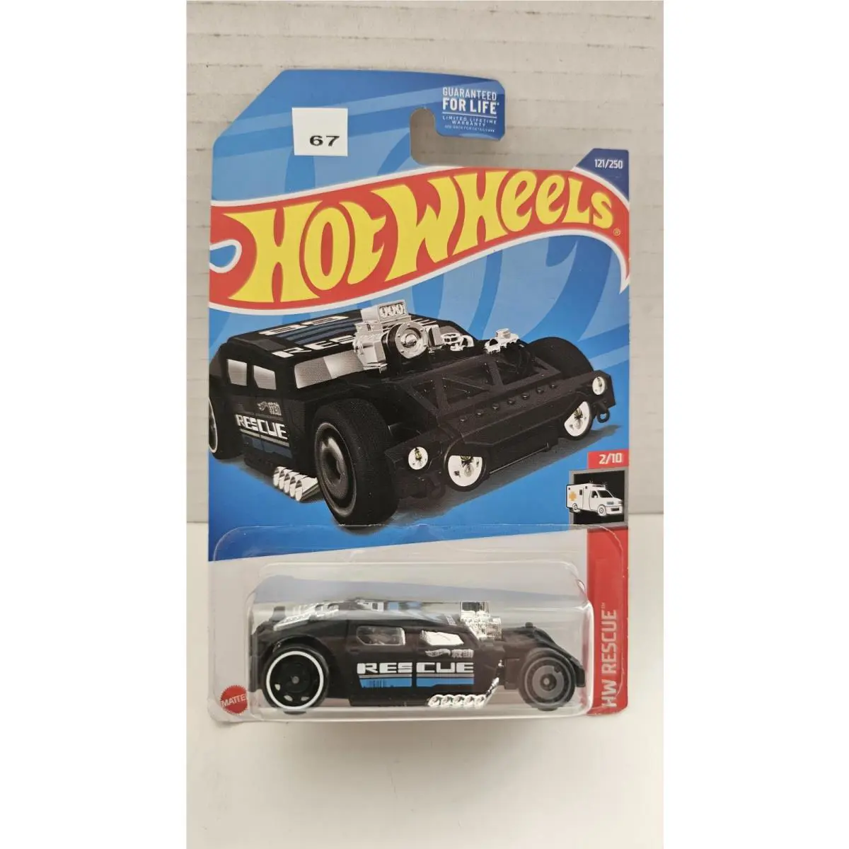 Hot Wheels HW Rescue Lethal Diesel 2/10 Car Diecast 1:64 Scale Model Kit Plastic