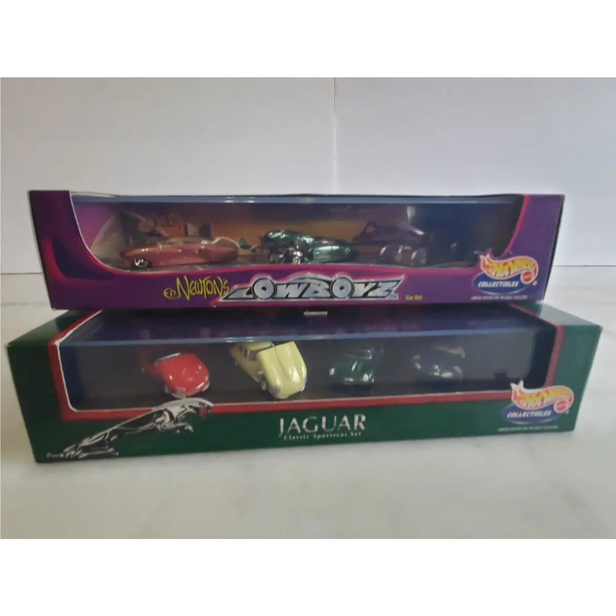 Vintage Hot Wheels Collectibles Jaguar Classic Ed Newton`s Lowboyz Sets Late 90s