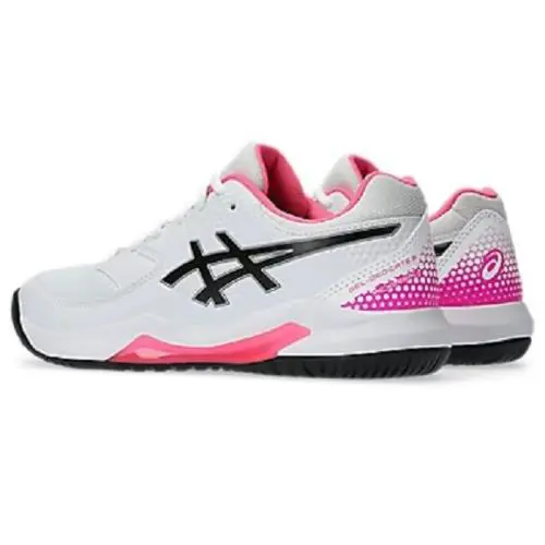 Asics shoes - Asics Gel-Dedicate 8 - White / Hot Pink (UPC: 197298008280) 1