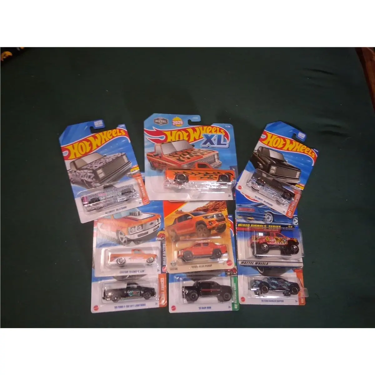 2026 Hot Wheels XL - ‘83 Chevy Silverado - Pickup Orange Flames