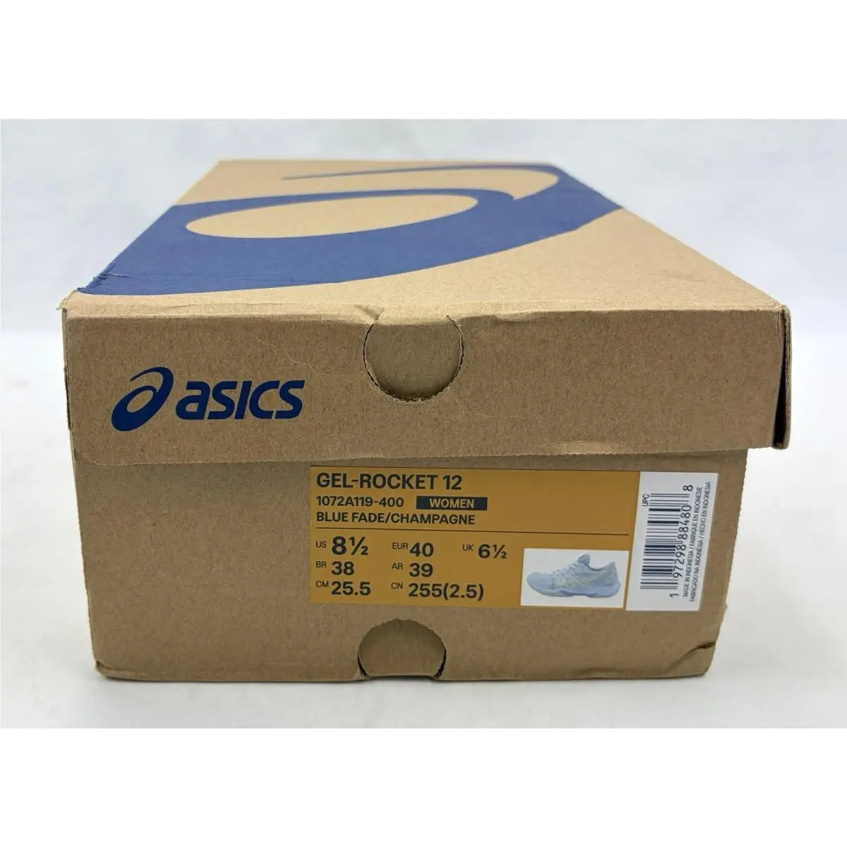 Asics shoes - ASICS Gel-Rockect 12 - 1072A119-400 - Blue Fade/Champagne (UPC: 197298884808) 10