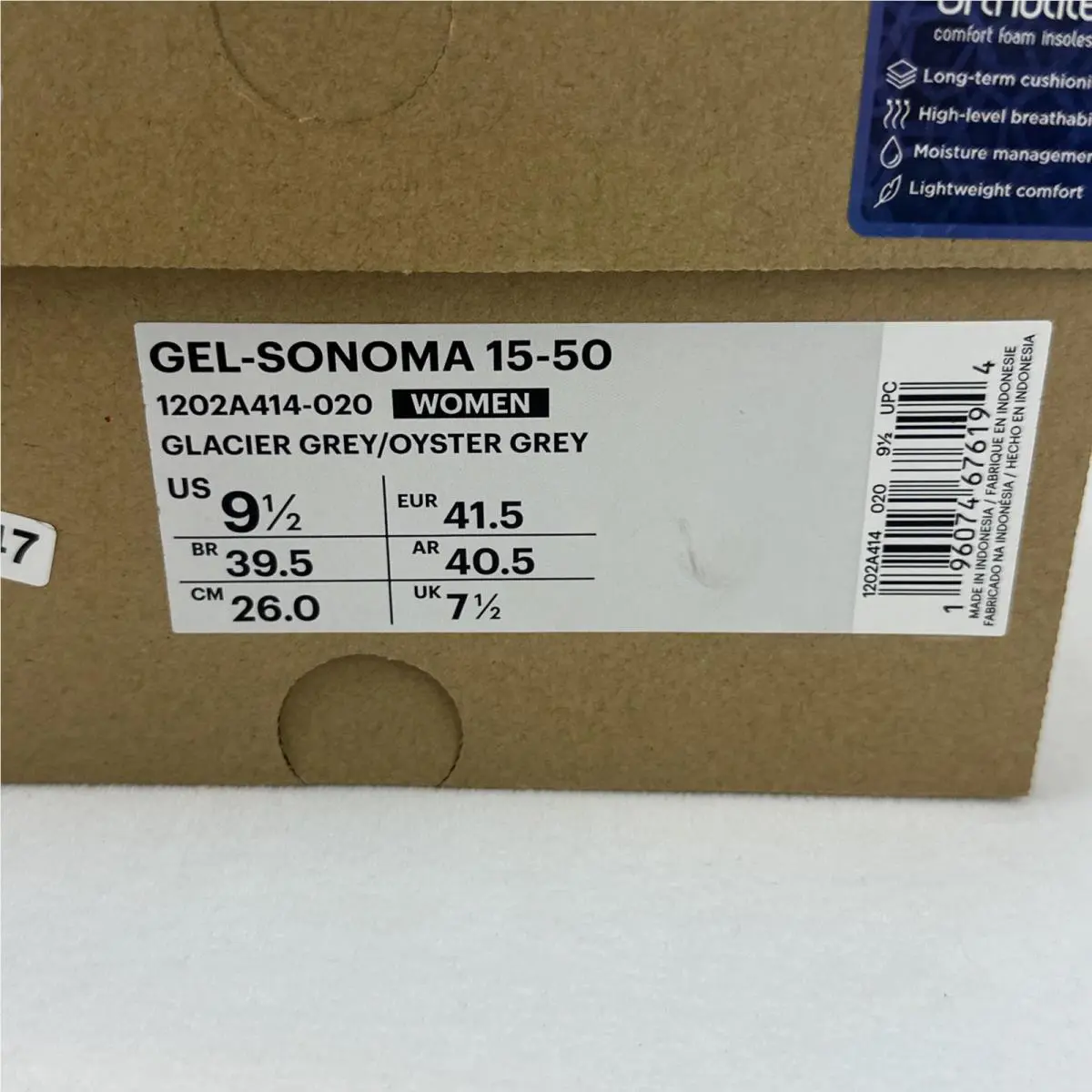 Asics shoes - ASICS GEL-Sonoma 15-50 - 1202A275-023 - Gray (UPC: 0196074676194) 7