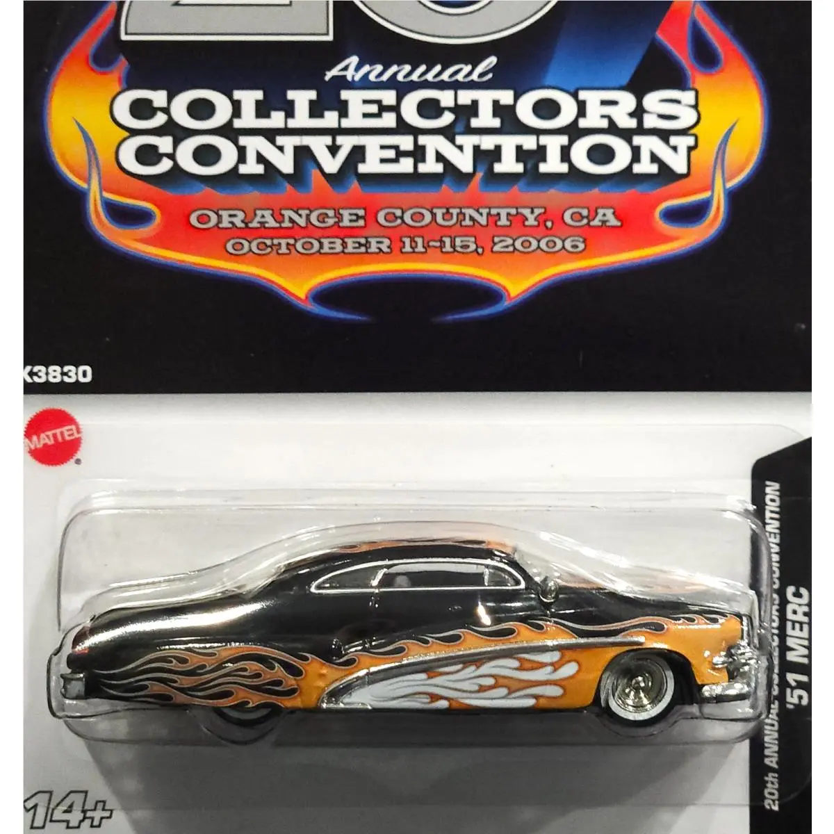 Hot Wheels 51 Merc Mercury 2006 20th Annual Collectors Convention Car 1 of 3000