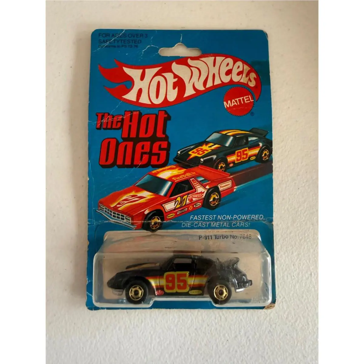 Vintage 1981 Hot Wheels The Hot Ones P-911 Turbo Porsche D79