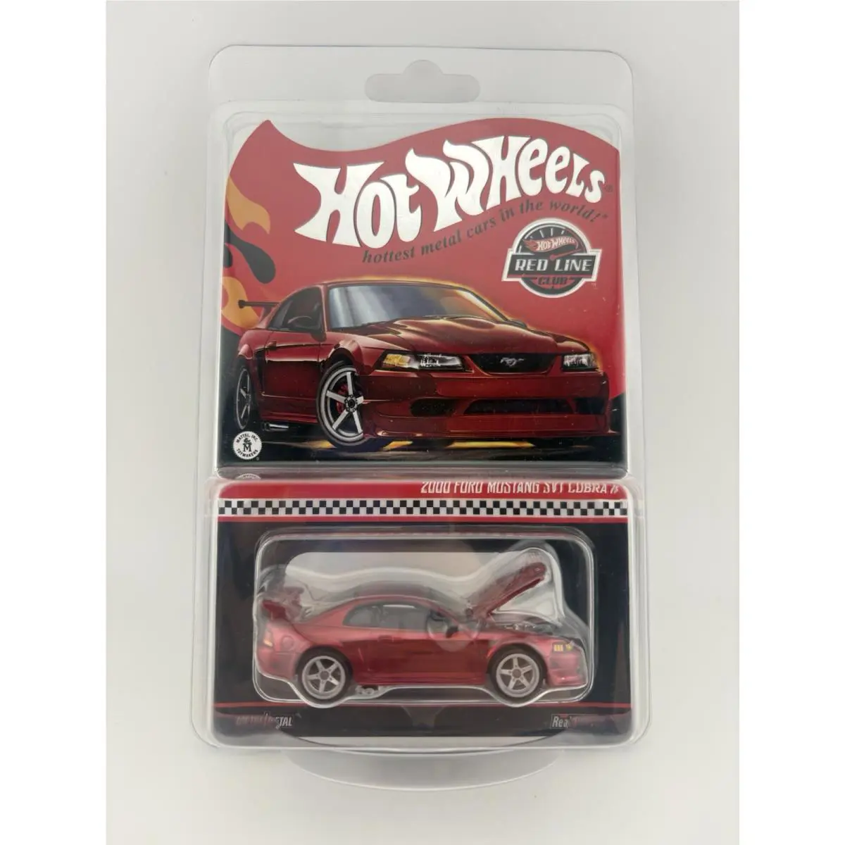 Hot Wheels Rlc 2000 Ford Mustang Svt Cobra R Spectraflame Red