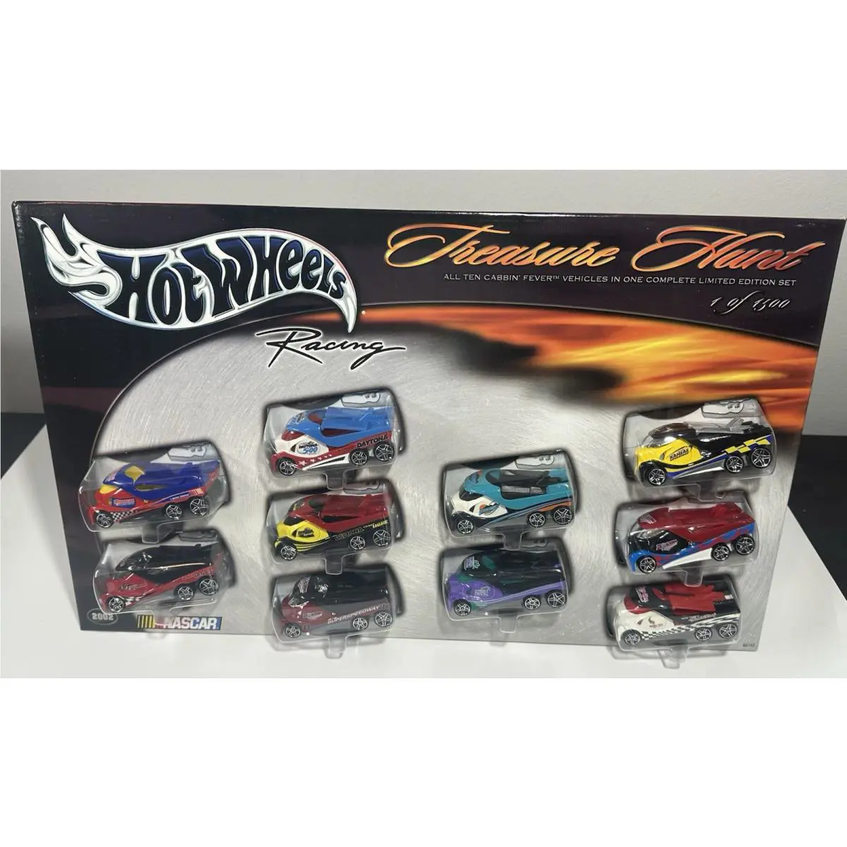 Hot Wheels 2002 Treasure Hunt Set Cabbin` Fever Limited Edition
