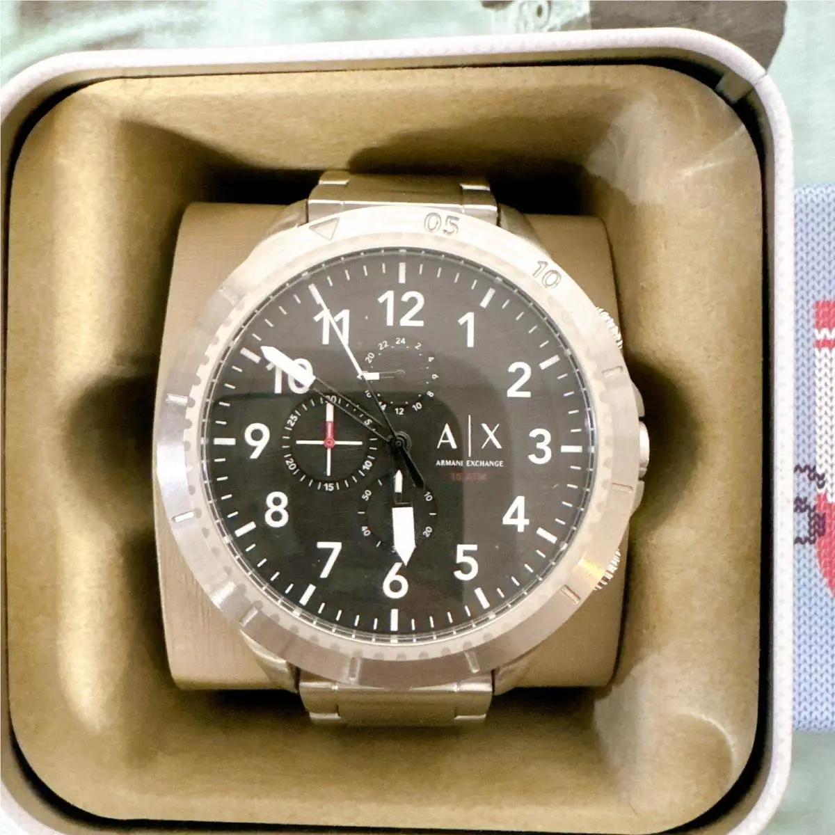 Armani Exchange AX1750 Stainless Steel Chronograph Mens Watch