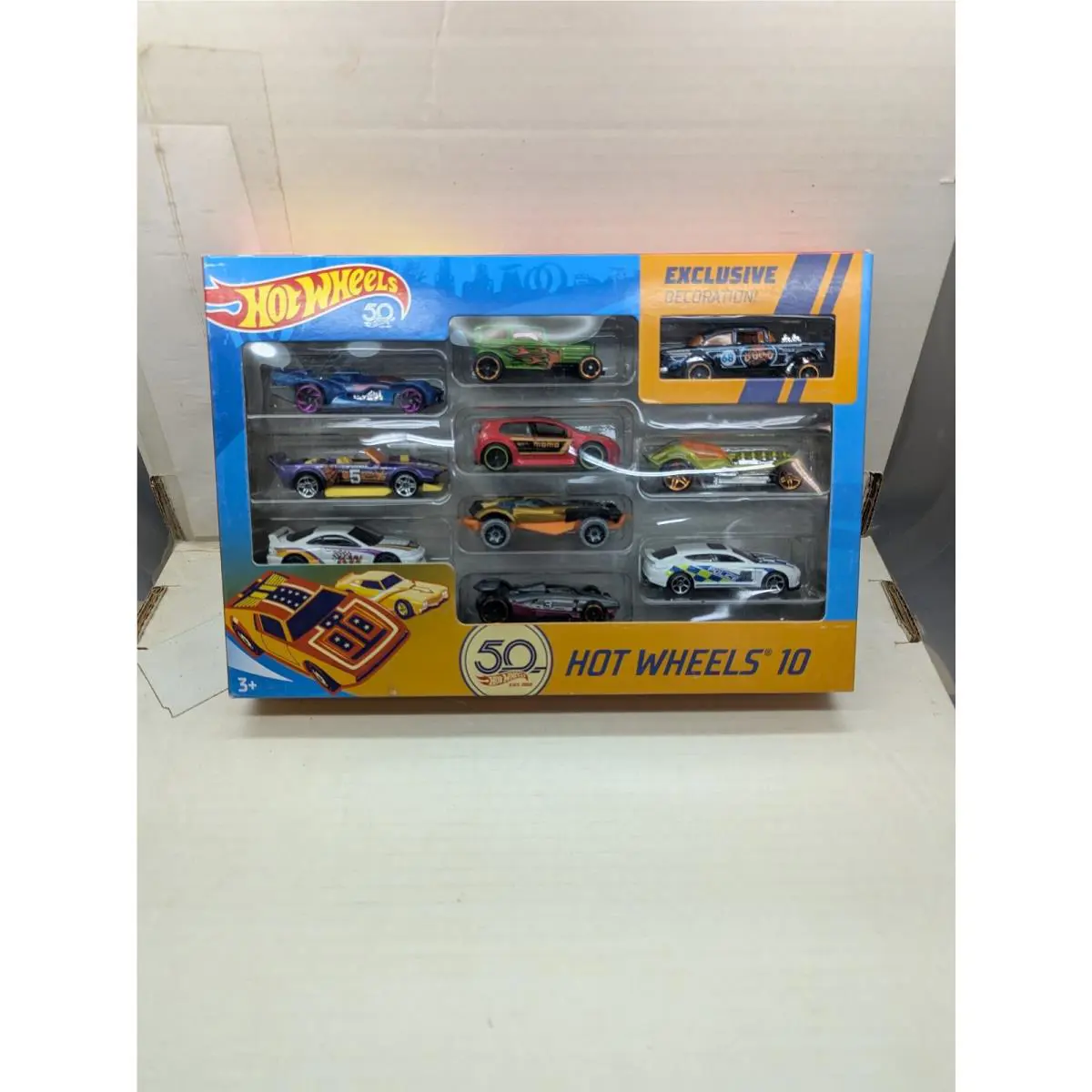 2018 Hot Wheels 50TH Anniversary 10 Pack `55 Gasser Exclusive Paint