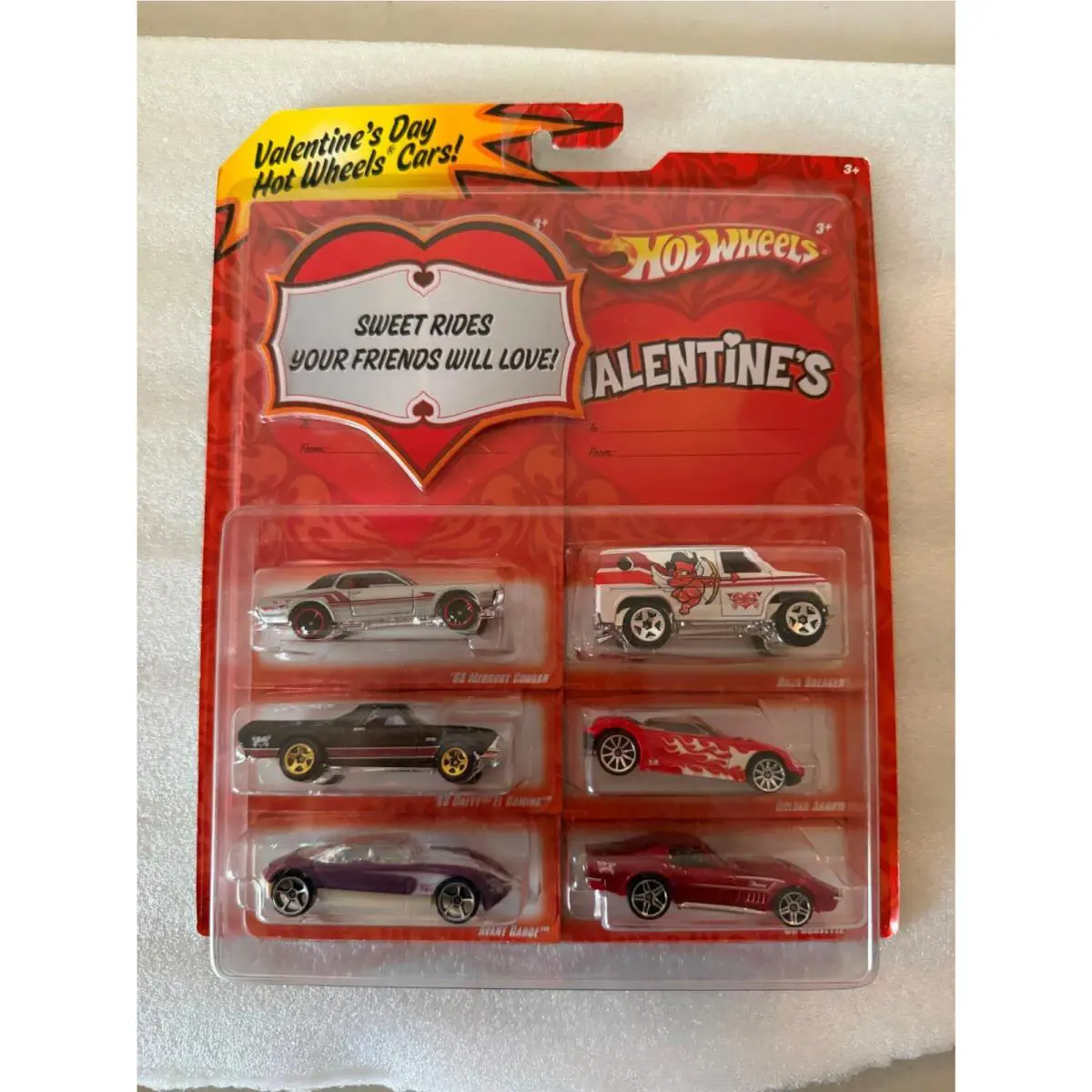 Hot Wheels Valentines Day Cars 2010 Set ab6