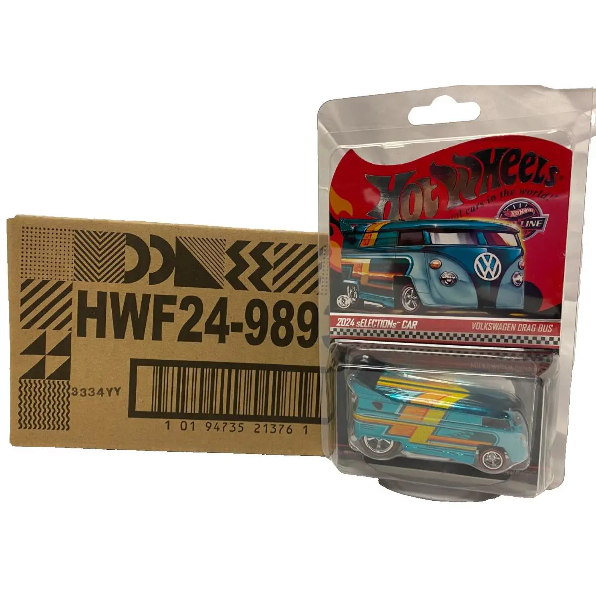 Mattel - Hot Wheels Rlc Selections Volkswagen Drag Bus W/tilt HWF24-9893