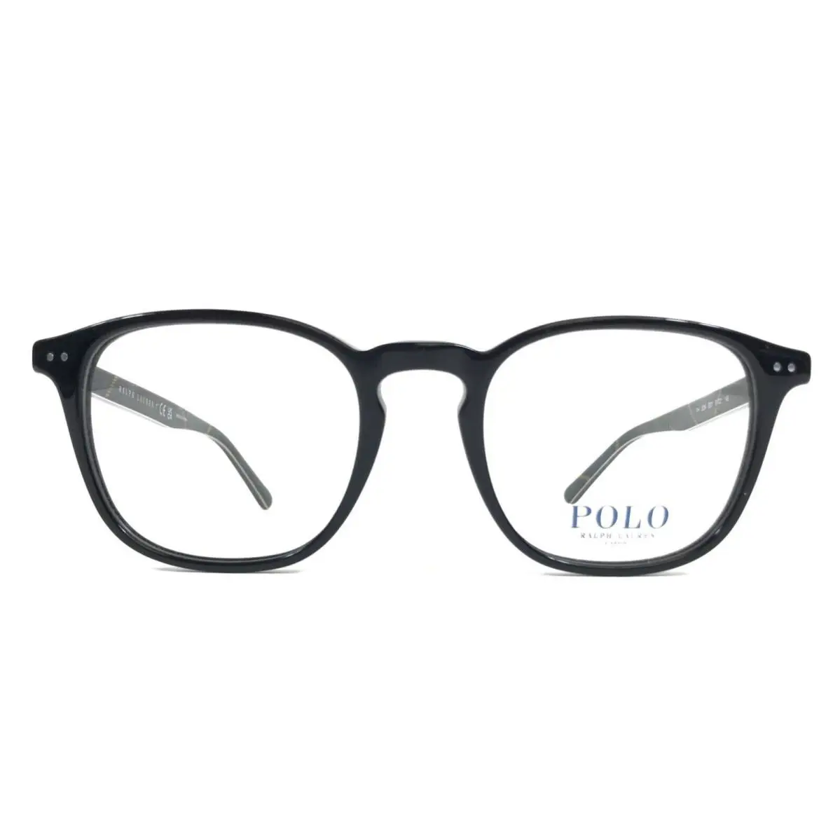 Polo Ralph Lauren Eyeglasses Frames PH2254 5001 Polished Black Plaid 51-21-145