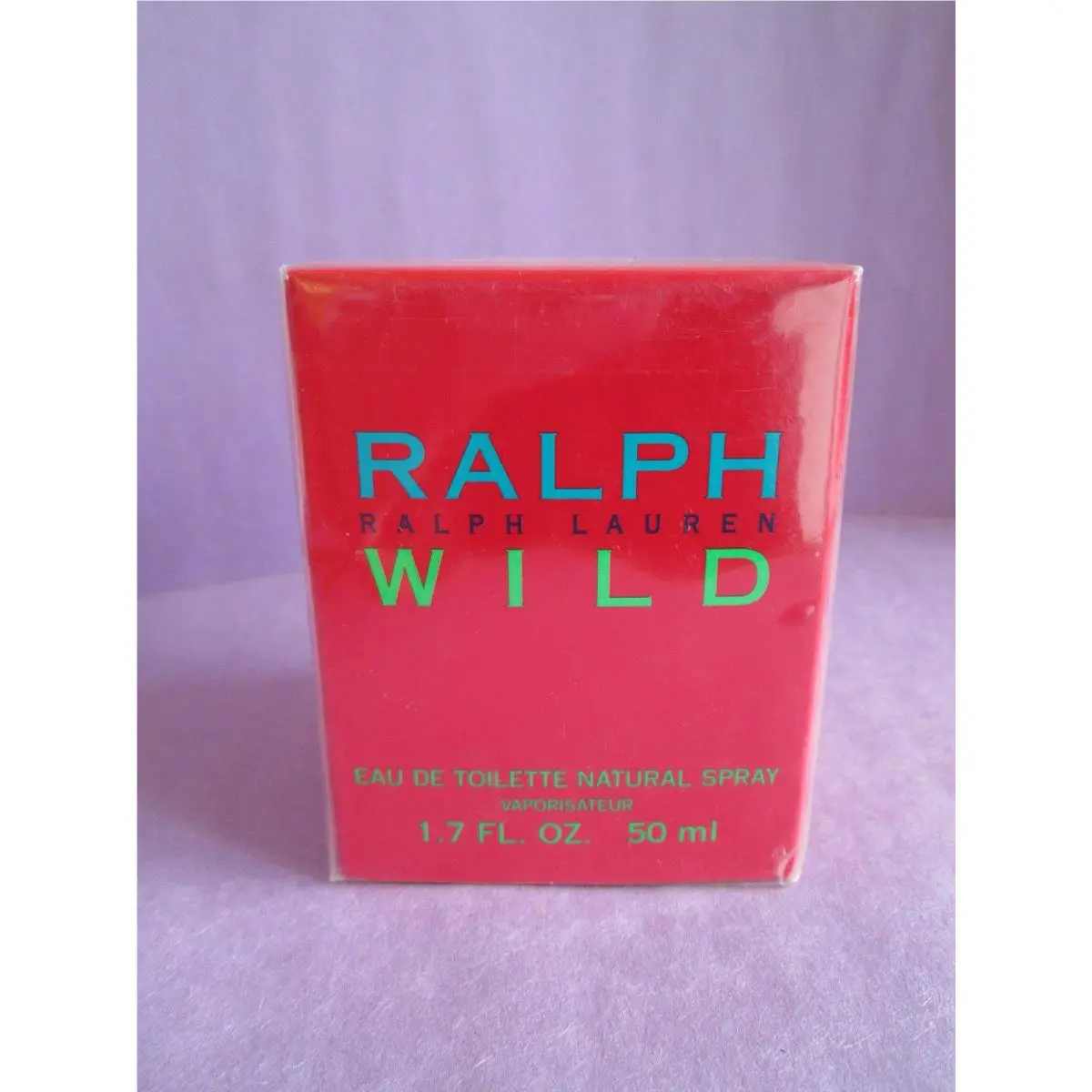 Ralph Lauren Wild Eau de Toilette Spray Vintage 50 ml 1.7 oz Box