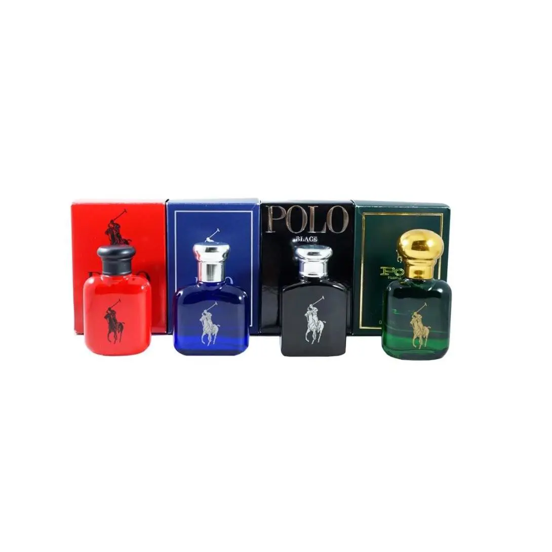 Polo Ralph Lauren 4 x 15 ml 4 Piece Miniature Travel Exclusive Set For Men
