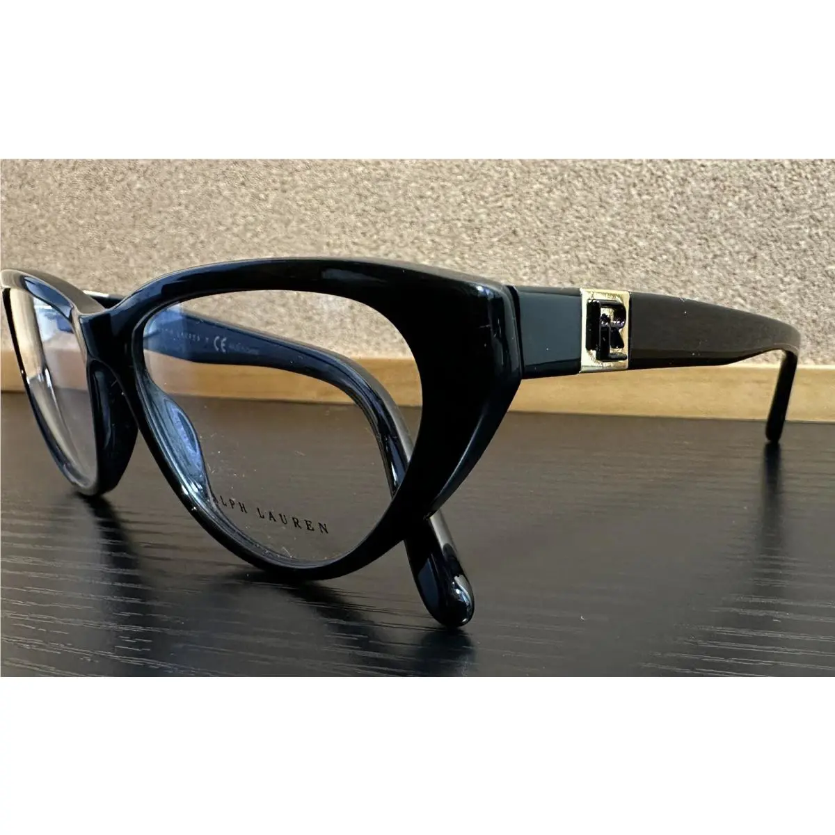 Ralph Lauren Eyeglasses Model RL 6188 5001 Frames Case Color Black/gold
