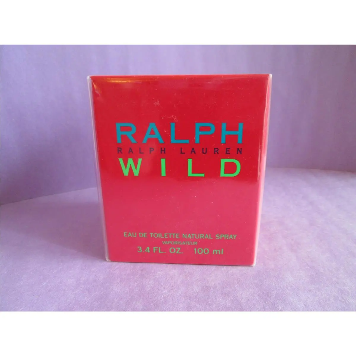 Ralph Lauren Wild Eau de Toilette Spray Vintage 100 ml 3.4 oz Box