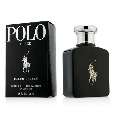 Polo Black by Ralph Lauren Eau De Toilette Spray 2.5 oz For Men
