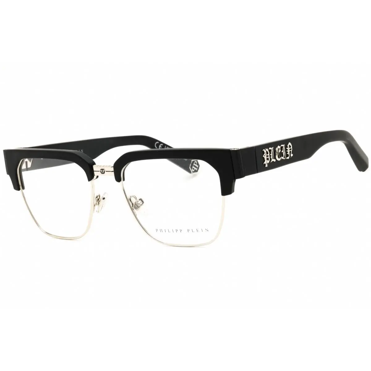 Philipp Plein VPP113M-530579 Eyeglasses 53mm - Frame: SHINY PALLADIUM