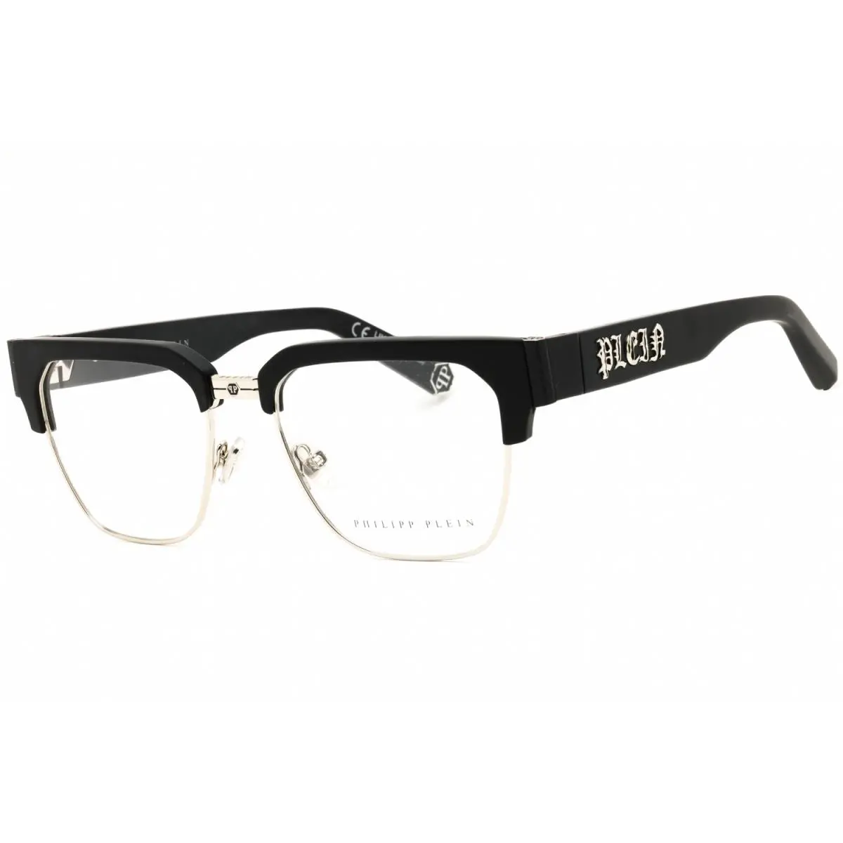 Philipp Plein VPP113M-530579 Eyeglasses 53mm - Frame: SHINY PALLADIUM