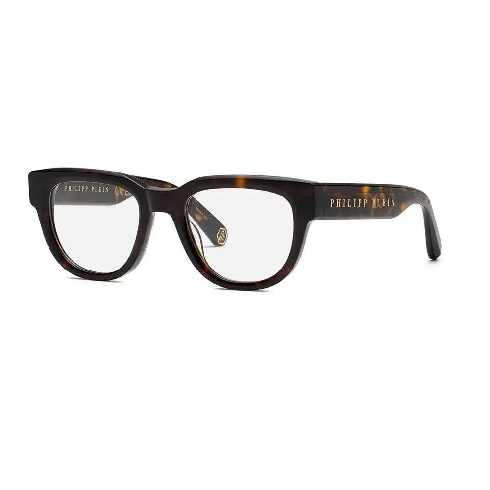 VPP146M 0722 Shiny Havana 51MM Eyeglasses 51-21-150 by Philipp Plein
