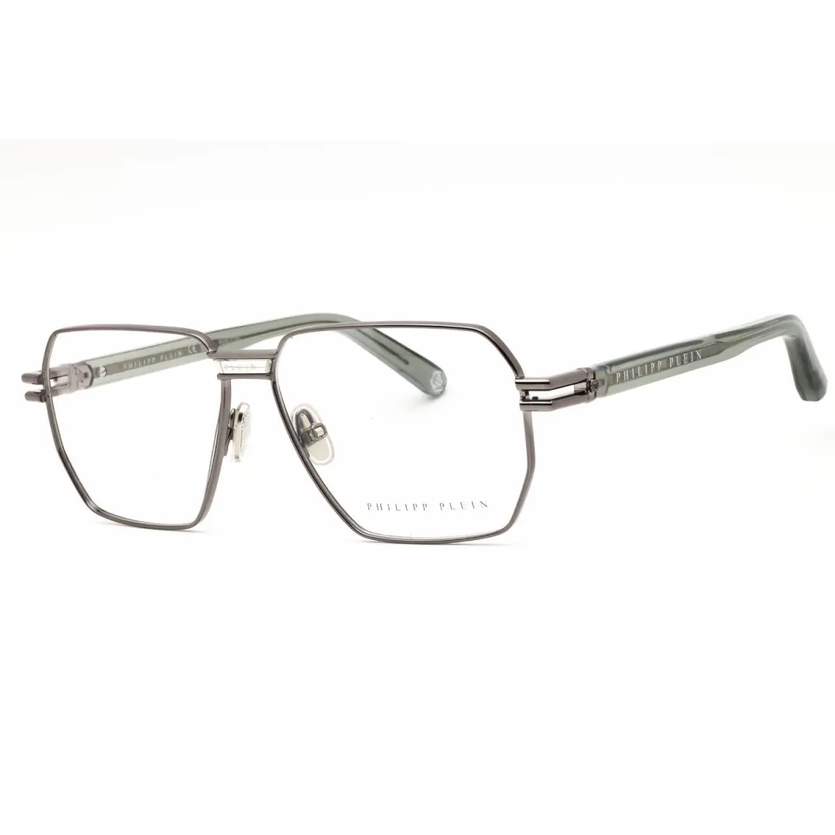 Philipp Plein VPP114M-509 Eyeglasses 58mm - Frame: SHINY GUNMETAL