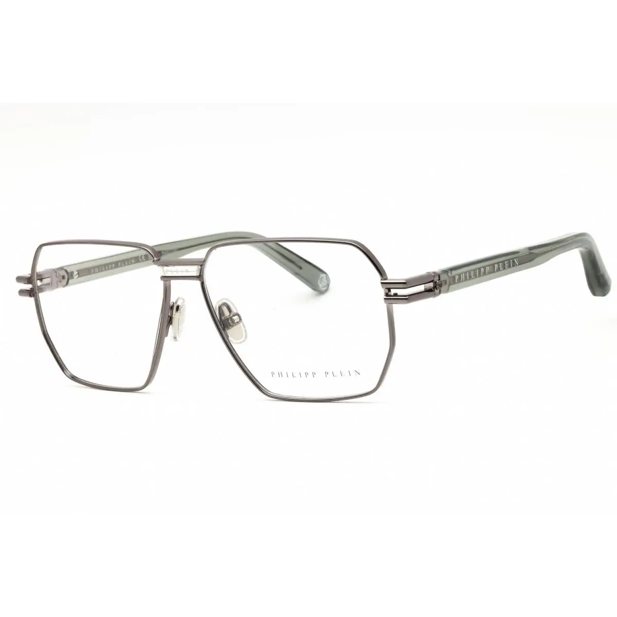 Philipp Plein VPP114M-509 Eyeglasses 58mm - Frame: SHINY GUNMETAL