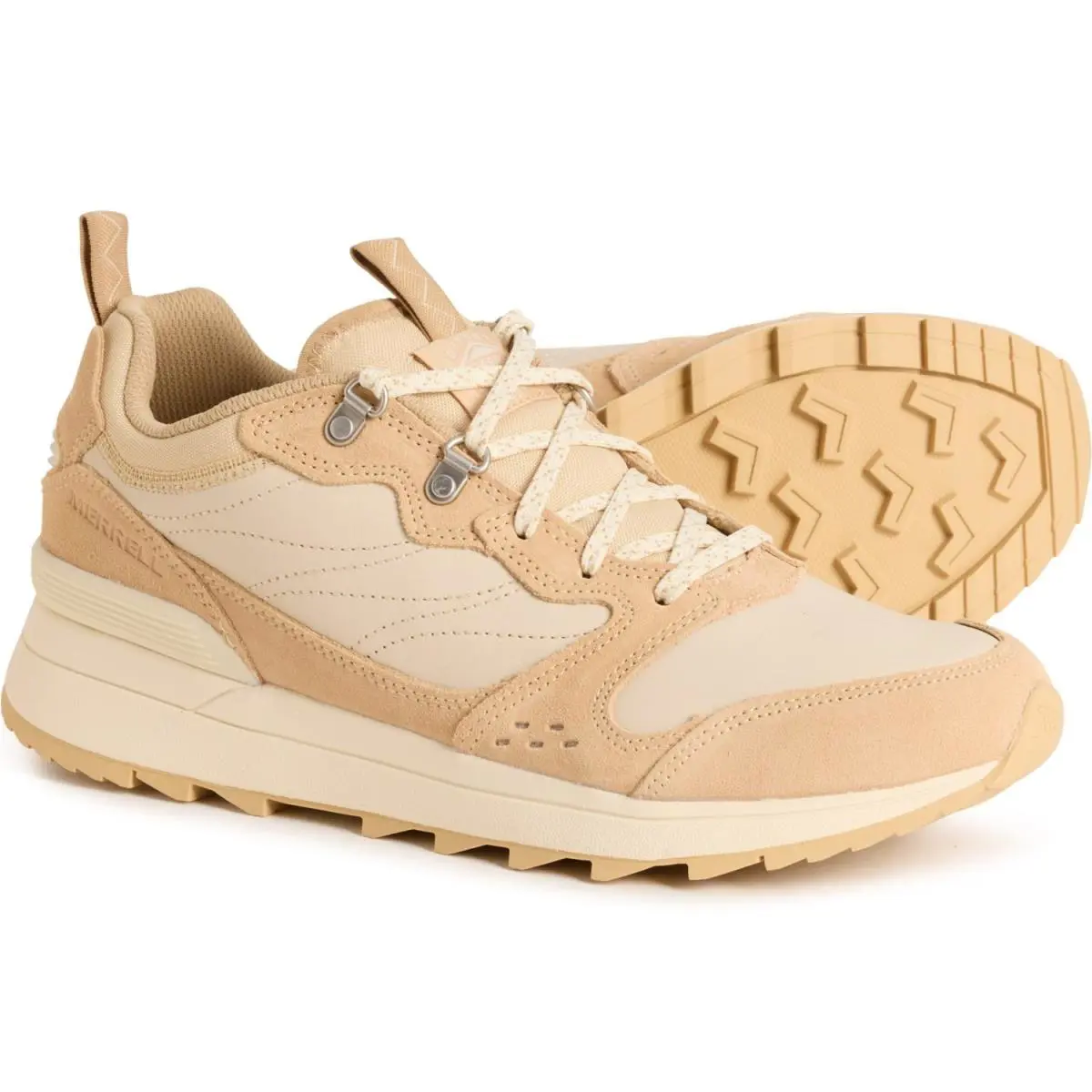 Merrell Alpine 83 Recraft Mxd Mens Leather Sneakers - Latte