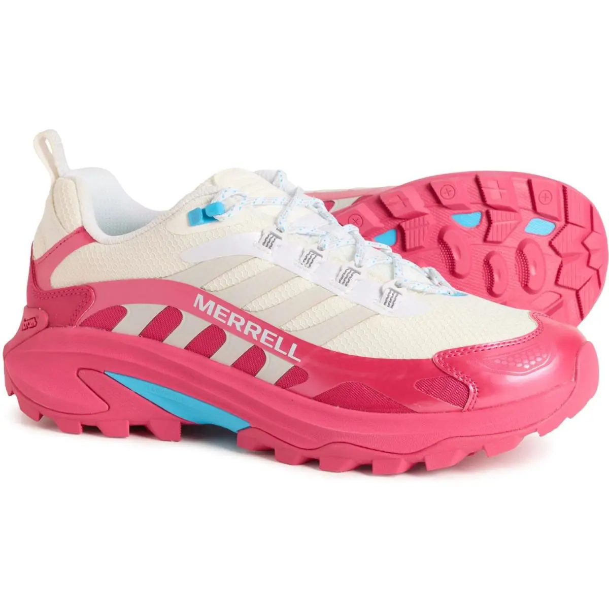 Merrell Moab Speed 2 X Jeep Mens Hiking Shoes Breathable Mesh - Tuscadero Pink