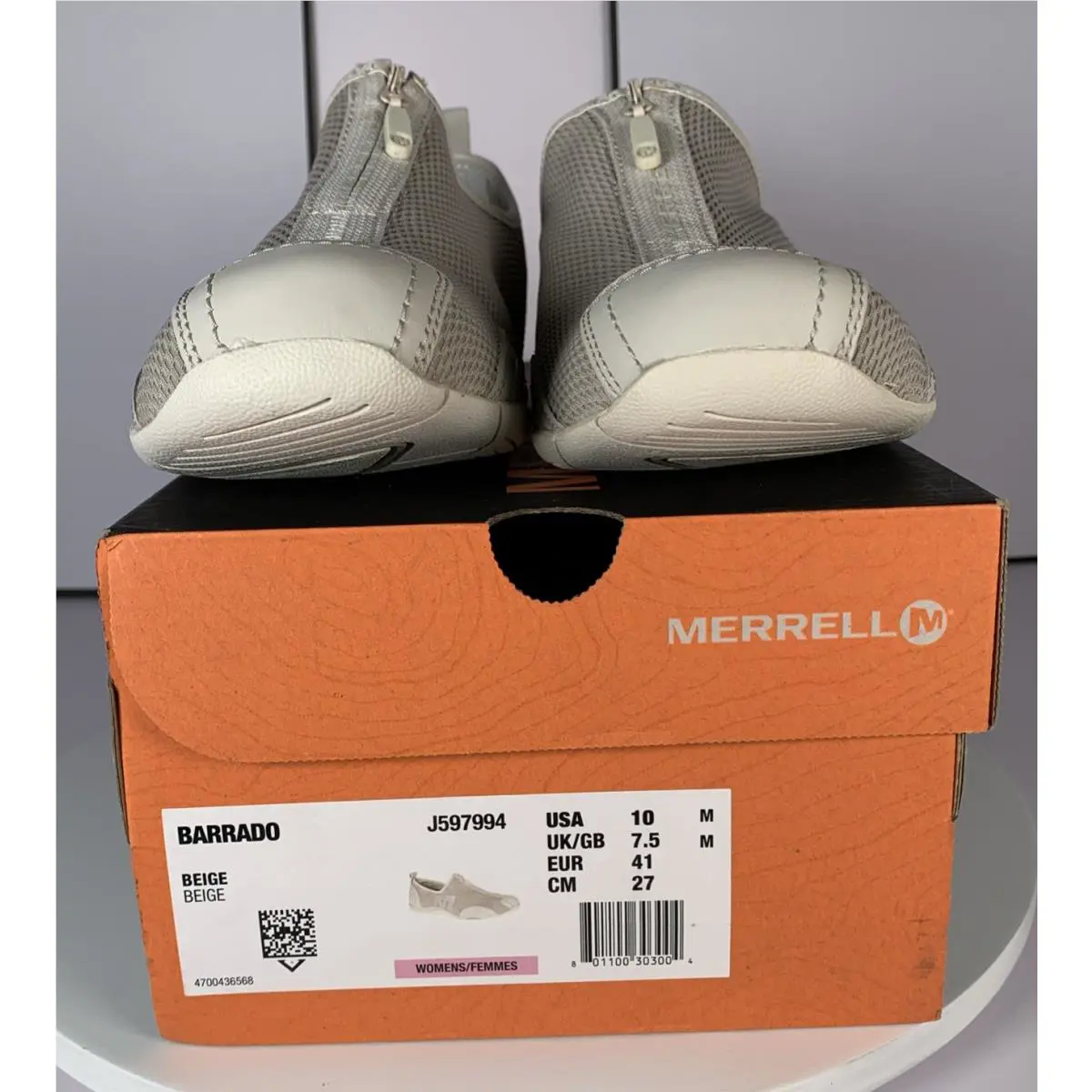 Merrell shoes - Merrell Barado - Barado - J597994 - Beige (UPC: 0801100303004) 11