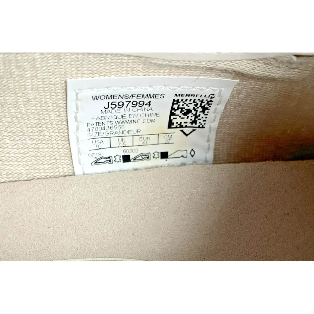 Merrell shoes - Merrell Barado - Barado - J597994 - Beige (UPC: 0801100303004) 14