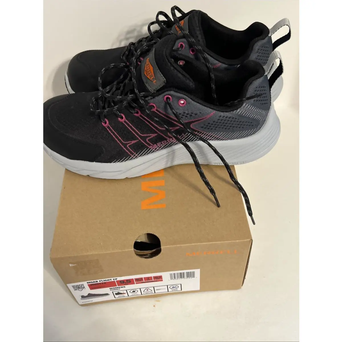 Merrell shoes - J00517 - J00517 - Black (UPC: 0195017932991) 6