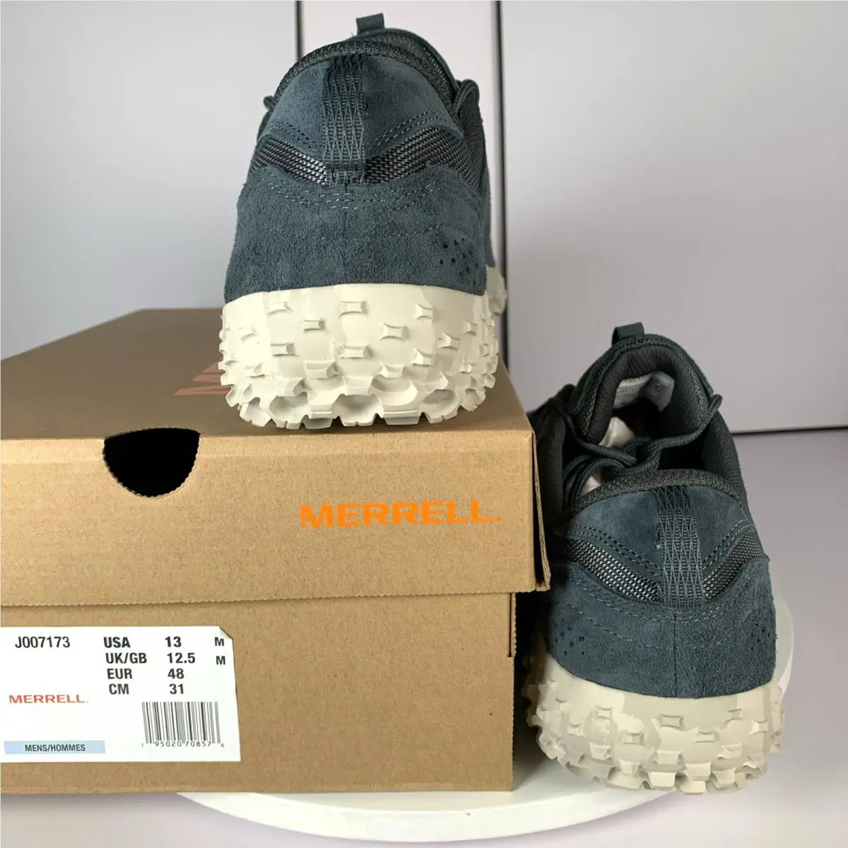 Merrell shoes - Merrell Wrapt Sneaker - Wrapt Sneaker - J007103 - Slate (UPC: 0195020708576) 16