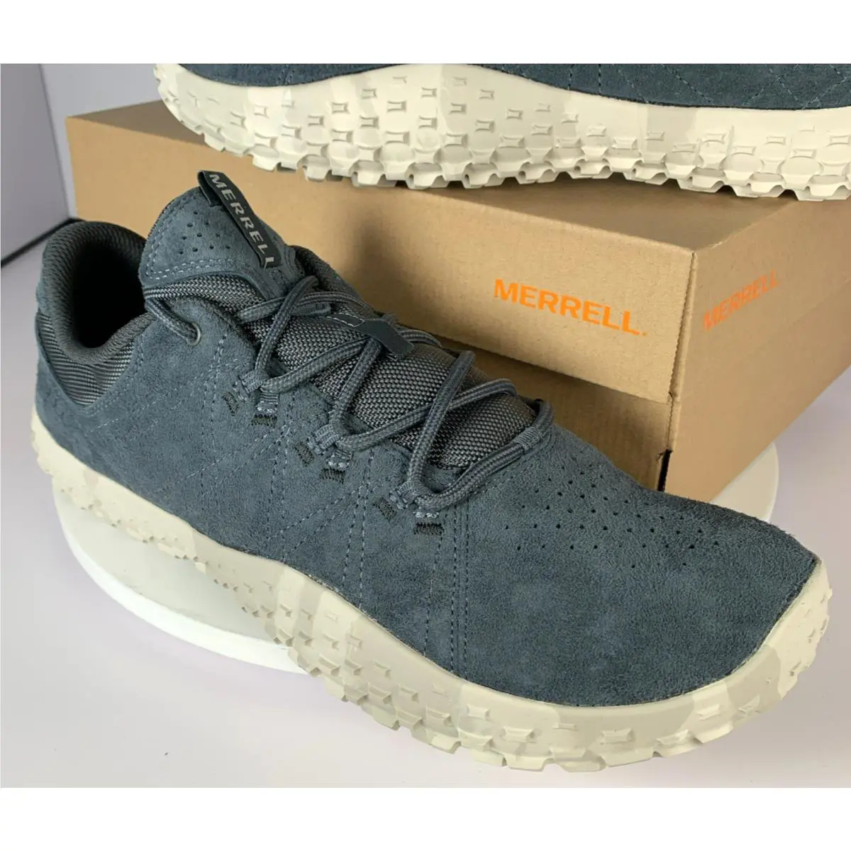 Merrell shoes - Merrell Wrapt Sneaker - Wrapt Sneaker - J007103 - Slate (UPC: 0195020708576) 7