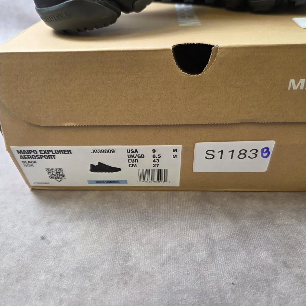 Merrell shoes - Maipo Explorer Aerosport - Maipo Explorer Aerosport - J038009 - Black 8