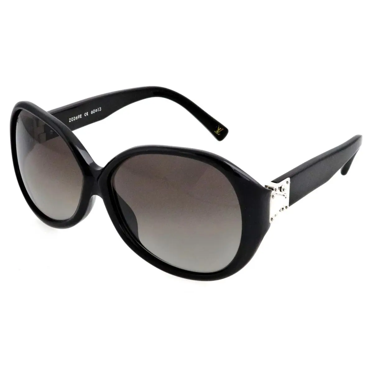 Louis Vuitton Z0269E E0150 60mm Black Glitter Oversized Sunglasses Italy