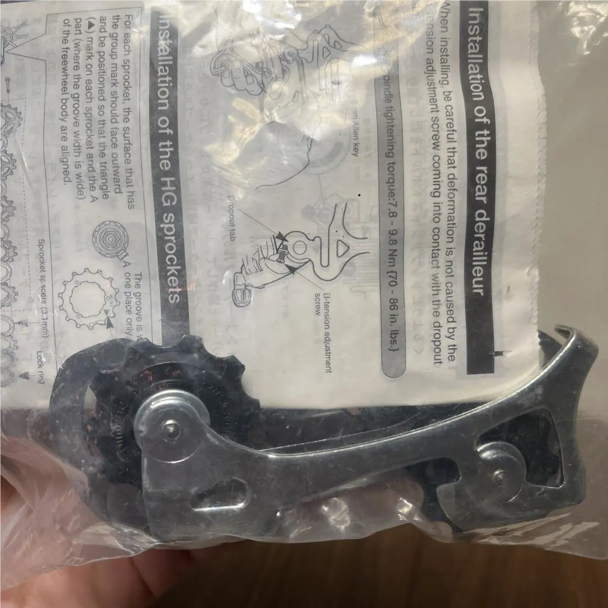 Shimano  - Acera-X RD-M290 - Silver 1