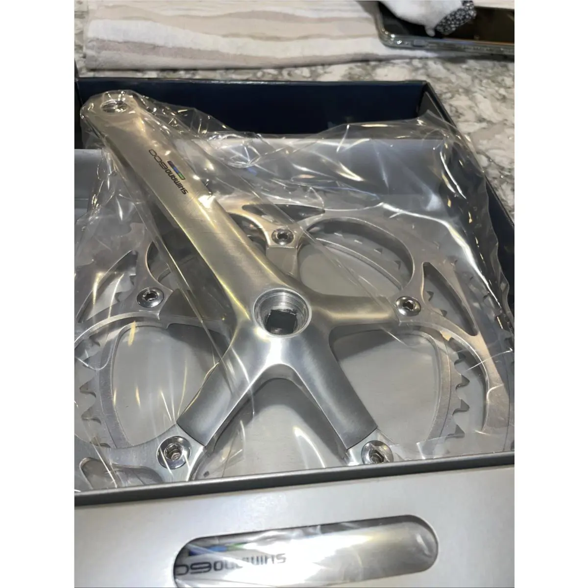 Shimano  - Shimano 600 FC-6400 - FC-6400 - Silver 0