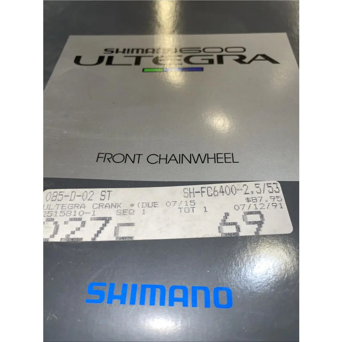 Shimano  - Shimano 600 FC-6400 - FC-6400 - Silver 4