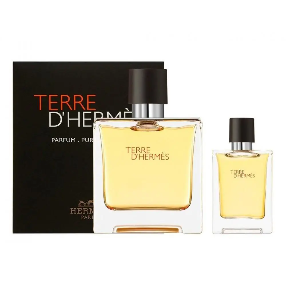 Hermes Men`s Terre D`hermes 2pcs Edp Gift Set Fragrances 3346130010654